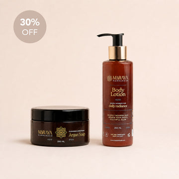 Hydration Duo with Argan Soap and Body Lotion