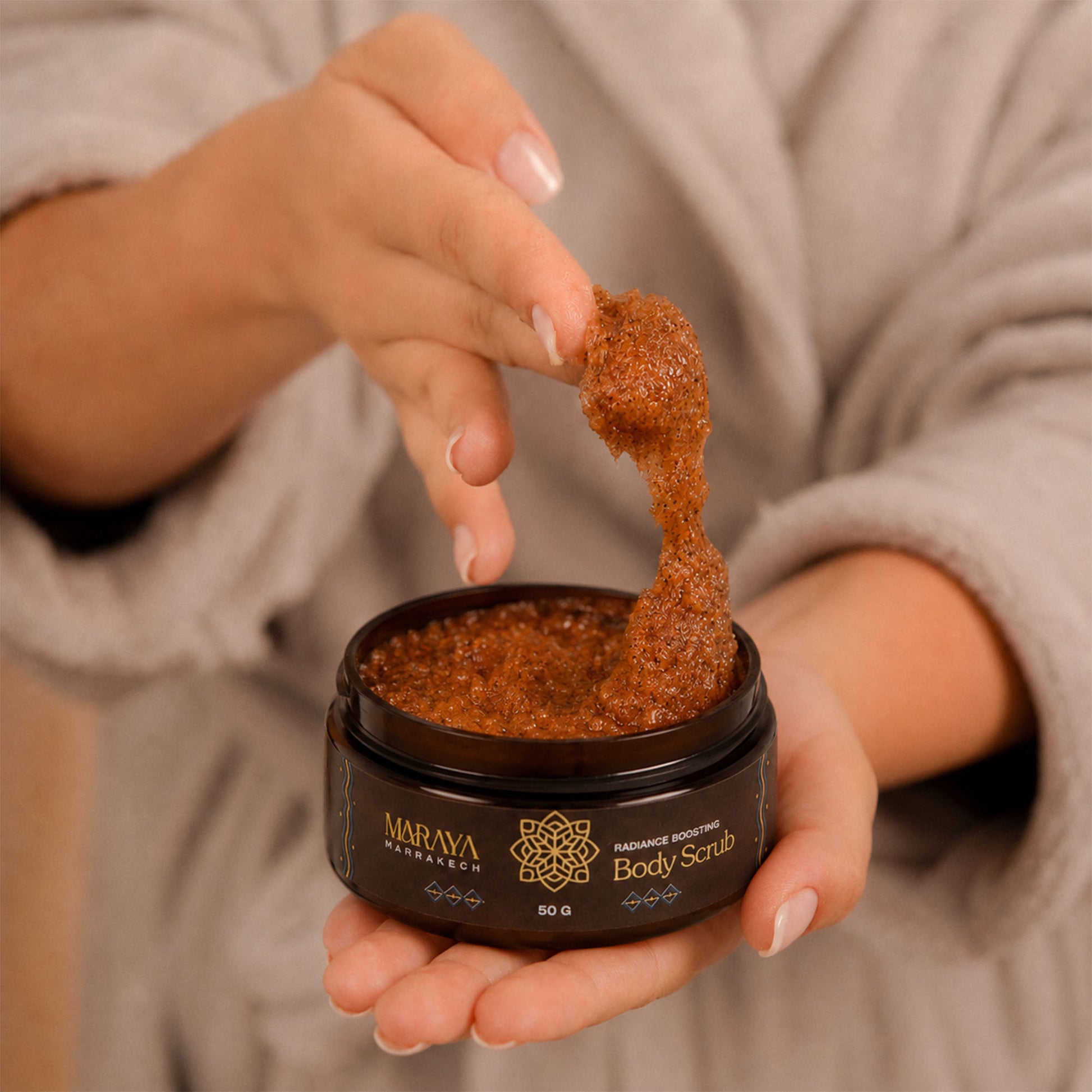 Maraya Argan Body Scrub 50 g jar