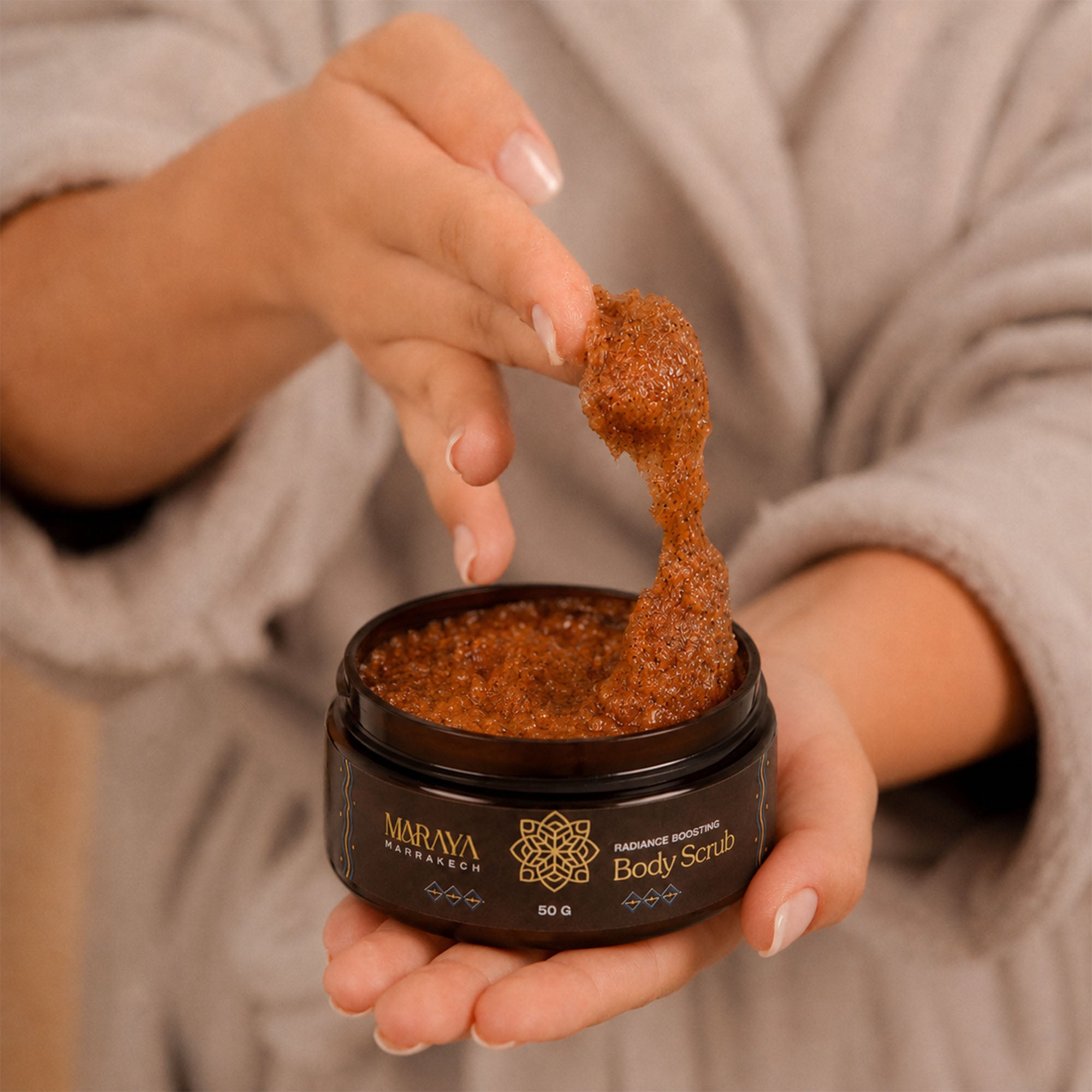 Maraya Argan Body Scrub 50 g jar