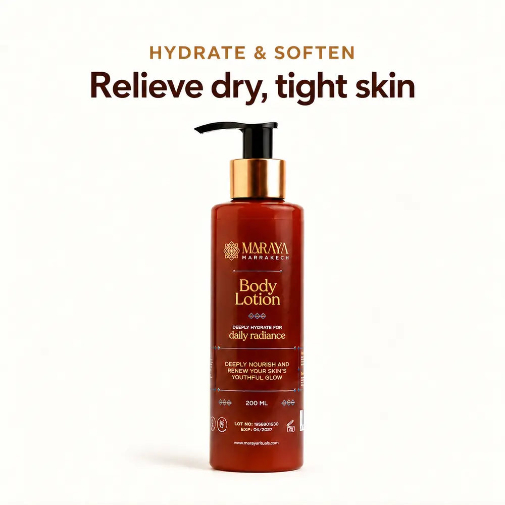 Argan Body Lotion 200 ml — hydrate and soften dry skin