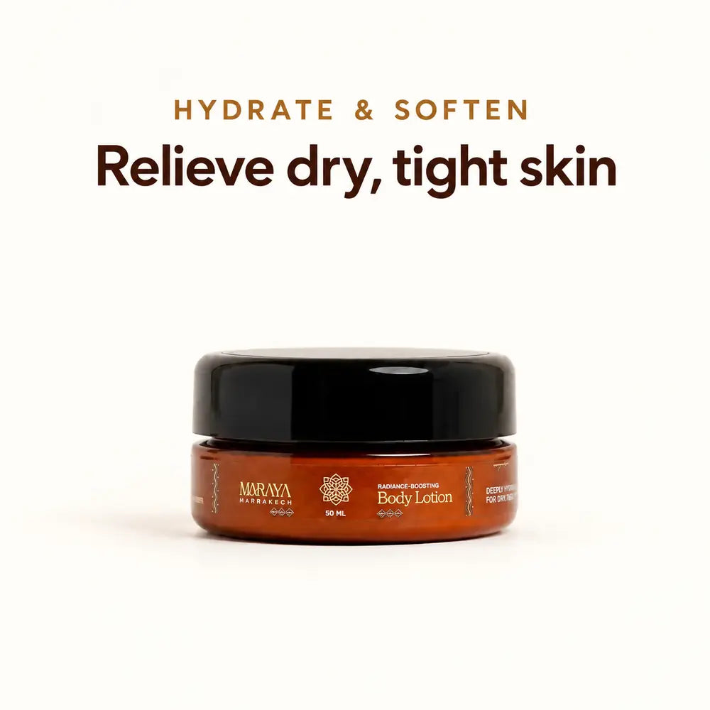 Argan Body Lotion 50 ml — hydrate and soften dry skin
