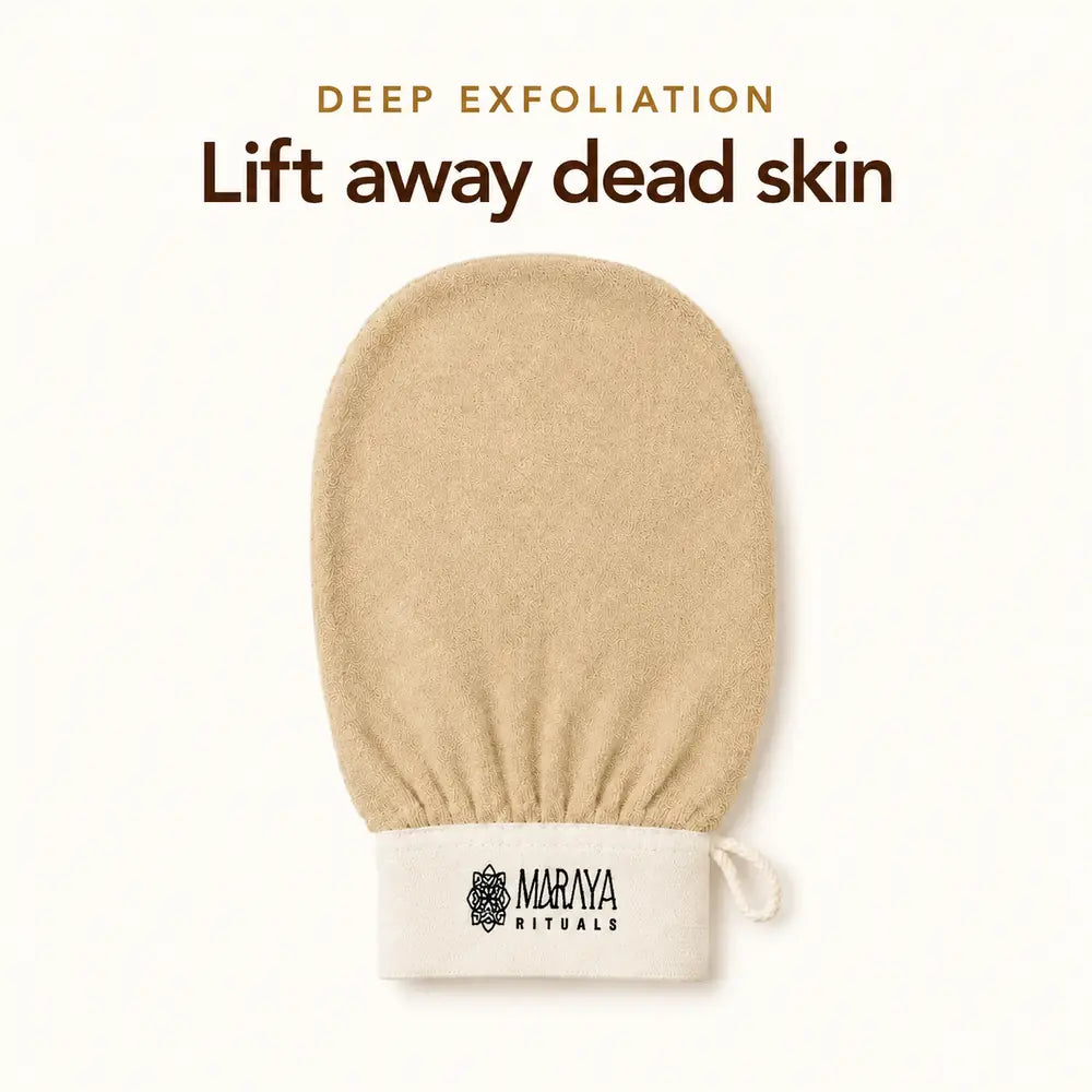 Kessa exfoliating glove — lift away dead skin